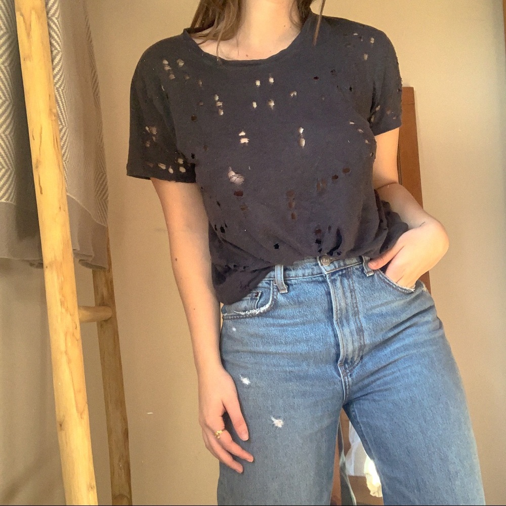 IRO Clay Distressed Tee